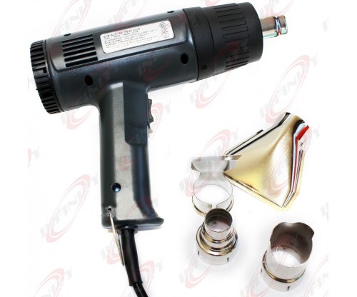 1500W PRO HEAT GUN W/ ACCESSORIES SHRINK WRAPPING 4 NOZZLES